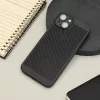 Airy - Samsung A266 Galaxy A26 5G kameravédős, perforált fekete tok