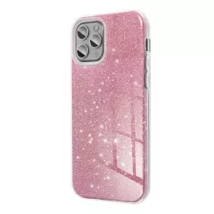   Forcell Shining tok - Xiaomi Redmi Note 14 Pro Plus 5G pink csillogó tok