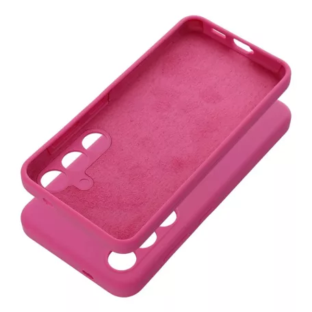 Silicon Case Xiaomi 15 Pro kameravédős szilikon tok pink