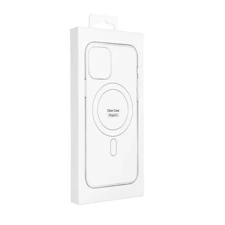 Clear Mag Apple iPhone 17 Pro (6.3) TPU/PC Magsafe tok (vezetéknélküli töltéshez) átlátszó