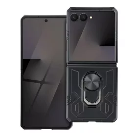   Armor Case Samsung Galaxy Z Flip 7 ütésálló szilikon/műanyag tok fekete