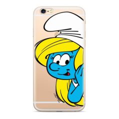   Hupikék törpikék szilikon tok - Smerfy 004 Samsung A405 Galaxy A40 (2019) átlátszó (PPCSMURFS1910)