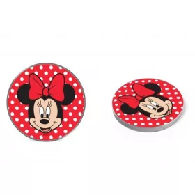   Disney vezeték nélküli töltő - Minnie 001 micro USB adatkábel 1m 9V/1.1A 5V/1A piros (DCHWMIN002) 10W