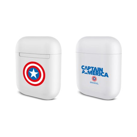 Marvel Amerika Kapitány 001 Apple AirPods tok fehér (MEPCCAPAM001)