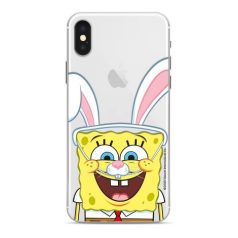   SpongyaBob Kockanadrág szilikon tok - SpongeBob 014 Samsung A405 Galaxy A40 (2019) átlátszó (NPCSBOB6005)