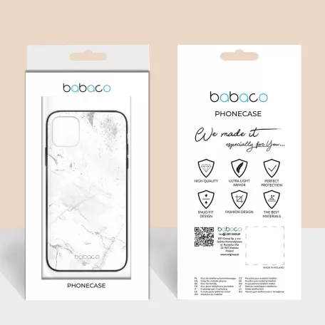 Babaco Abstrakt 007 Apple iPhone XR (6.1) prémium tok edzett üveg hátlappal