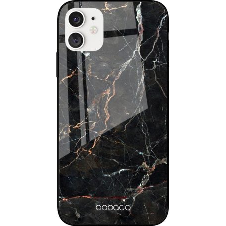 Babaco Abstrakt 005 Apple iPhone 11 (6.1) 2019 prémium tok edzett üveg hátlappal
