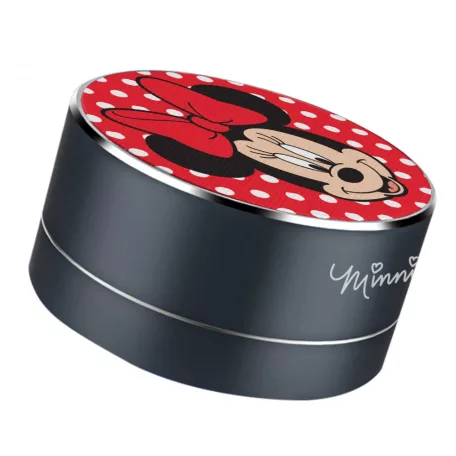 Disney Bluetooth hangszóró - Minnie 001 micro SD olvasóval, AUX bemenettel és kihangosító funkcióval piros