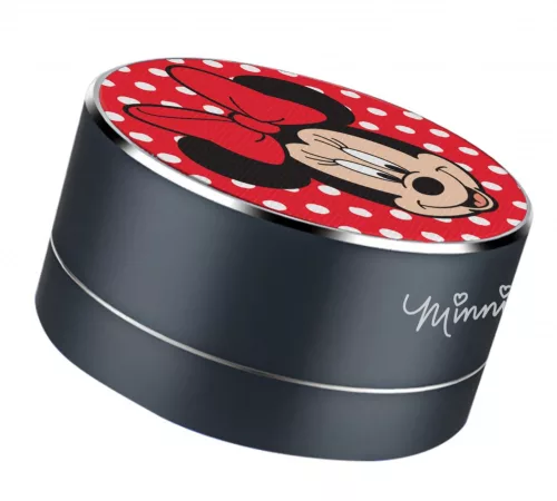 Disney Bluetooth hangszóró - Minnie 001 micro SD olvasóval, AUX bemenettel és kihangosító funkcióval piros