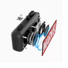   Marvel Bluetooth hangszóró - Marvel 001 micro SD olvasóval, AUX bemenettel, FM rádióval és kihangosító funkcióval