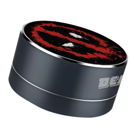 Marvel Bluetooth hangszóró - Deadpool 001 micro SD olvasóval, AUX bemenettel és kihangosító funkcióval