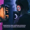 Marvel fejhallgató - Amerika Kapitány 001 USB-s gamer fejhallgató RGB színes LED világítással, állítható mikrofonnal (MHPGCAPAM001)