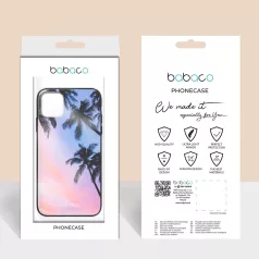   Babaco Natura 002 Apple iPhone 12 / 12 Pro 2020 (6.1) prémium tok edzett üveg hátlappal