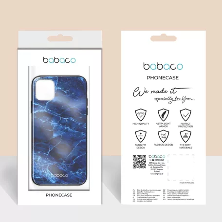 Babaco Abstrakt 032 Apple iPhone 12 Pro Max 2020 (6.7) prémium tok edzett üveg hátlappal