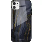 Babaco Marble 008 Apple iPhone XR (6.1) prémium tok edzett üveg hátlappal