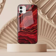   Babaco Marble 012 Apple iPhone 7 / 8 / SE2 / SE3 (4.7) prémium tok edzett üveg hátlappal