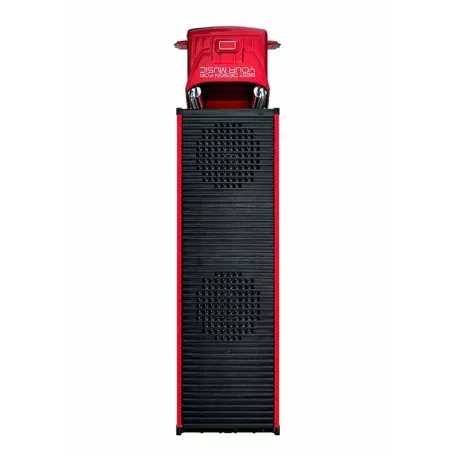 WSTER WS-528 LED világítású bluetooth hangszóró fekete 5W