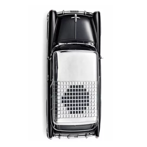 WSTER WS-1955 LED világítású TWS bluetooth hangszóró fekete 10W
