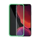 Fluoreszkáló Apple iPhone XS Max (6.5) előlapi üvegfólia zöld