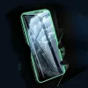 Fluoreszkáló Apple iPhone 12 Pro Max (6.7) előlapi üvegfólia zöld