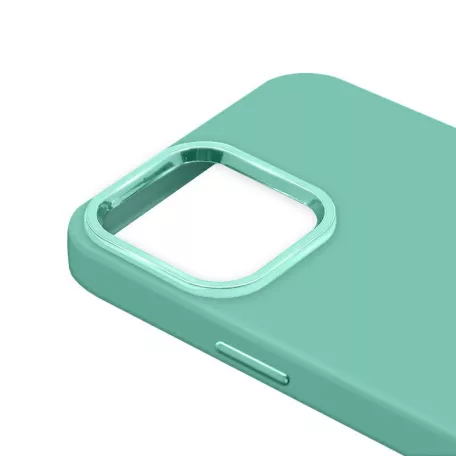 Ambi Case - Apple iPhone 12 / 12 Pro 2020 (6.1) zöld szilikon tok