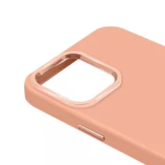   Ambi Case - Apple iPhone 12 / 12 Pro 2020 (6.1) pink szilikon tok