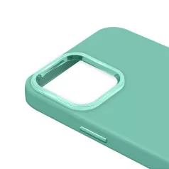 Ambi Case - Apple iPhone 14 Pro (6.1) zöld szilikon tok