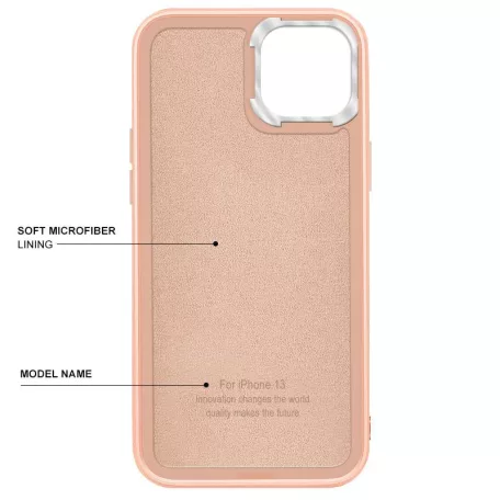 Ambi Case - Apple iPhone 14 Pro Max (6.7) pink szilikon tok