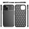 Carbon Armor Apple iPhone 11 Pro Max (6.5) 2019 vékony szilikon tok fekete