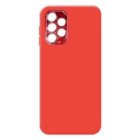 Ambi Case - Samsung S918 Galaxy S23 Ultra (2023) piros szilikon tok