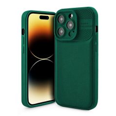   Cross Case - Xiaomi Redmi Note 12 4G zöld kameravédős szilikon tok