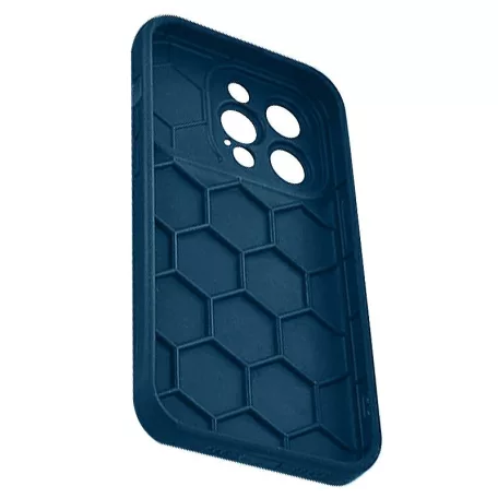 Cross Case - Xiaomi Redmi Note 12 Pro 5G kék kameravédős szilikon tok