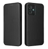 Enviro Fiber Samsung S911 Galaxy S23 (2023) oldalra nyíló mágneses könyv tok szilikon belsővel fekete