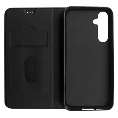   Enviro Safian Xiaomi 13T / 13T Pro oldalra nyíló mágneses könyv tok szilikon belsővel fekete