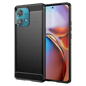   Carbon Pro Xiaomi Redmi Note 13 Pro Plus 5G ütésálló TPU vékony szilikon tok fekete
