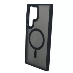   Magsafe Samsung S928 Galaxy S24 Ultra (2024) TPU/PC tok (vezetéknélküli töltéshez) fekete