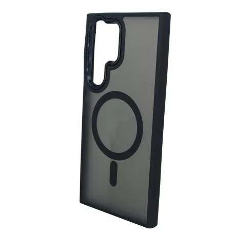 Magsafe Apple iPhone 16 Pro (6.3) TPU/PC tok (vezetéknélküli töltéshez) fekete