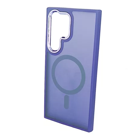 Magsafe Apple iPhone 16 Plus (6.7) TPU/PC tok (vezetéknélküli töltéshez) ibolya