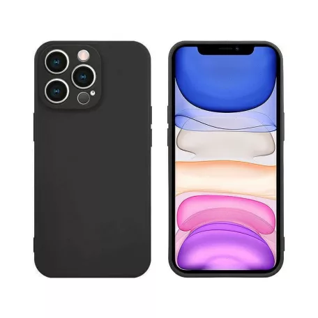 Tint Case - Samsung S721 Galaxy S24 FE fekete szilikon tok