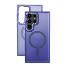   Magsafe Samsung S721 Galaxy S24 FE TPU/PC tok (vezetéknélküli töltéshez) ibolya