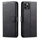 Marva Wallet Samsung A376 Galaxy A37 5G oldalra nyíló ökobőr könyvtok szilikon belsővel fekete