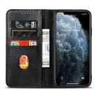 Marva Wallet Samsung A376 Galaxy A37 5G oldalra nyíló ökobőr könyvtok szilikon belsővel fekete