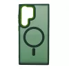 Magsafe Samsung Galaxy S25 Ultra TPU/PC tok (vezetéknélküli töltéshez) zöld