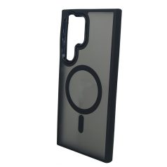   Magsafe Samsung Galaxy S25 Plus TPU/PC tok (vezetéknélküli töltéshez) fekete