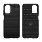 Carbon Pro Realme 14 Pro+ 5G ütésálló TPU vékony szilikon tok fekete