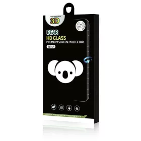   BEAR HD Apple iPhone 16 Pro Max / 17 Pro Max / 18 Pro Max 3D Full Glue előlapi üvegfólia fekete kerettel