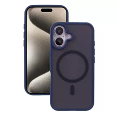   Magsafe Apple iPhone 17 (6.3) TPU/PC tok (vezetéknélküli töltéshez) kék