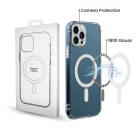 Magsafe Apple iPhone 17 Pro Max (6.9) TPU/PC tok (vezetéknélküli töltéshez) átlátszó