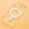 Anti - Shock MagSafe Samsung S931 Galaxy S25 ütésálló, átlátszó szilikon tok