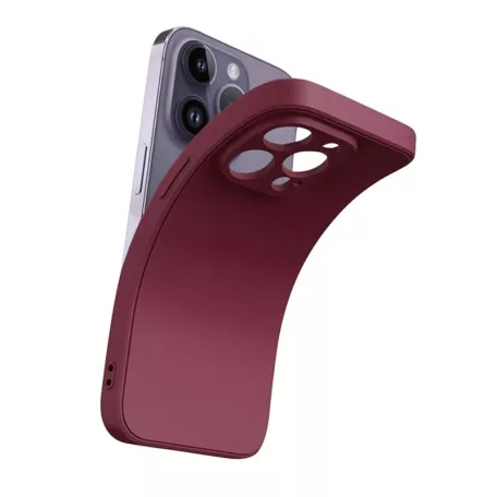 Tint Case - Samsung Galaxy A57 5G burgundi szilikon tok